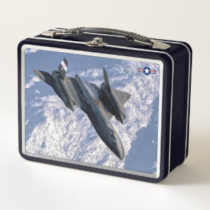 SR-71 BLACKBIRD METAL LUNCH BOX
