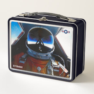 SR-71 BLACKBIRD METAL LUNCH BOX