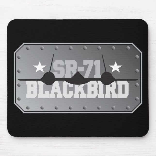SR-71 Blackbird Mouse Pad (Front)