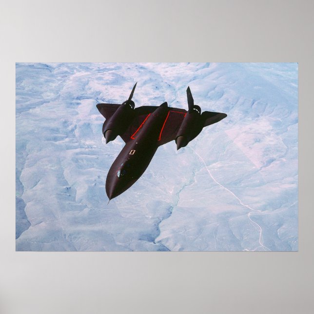 SR-71 Blackbird Poster (Front)
