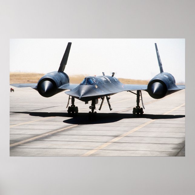 SR-71 Blackbird Poster (Front)