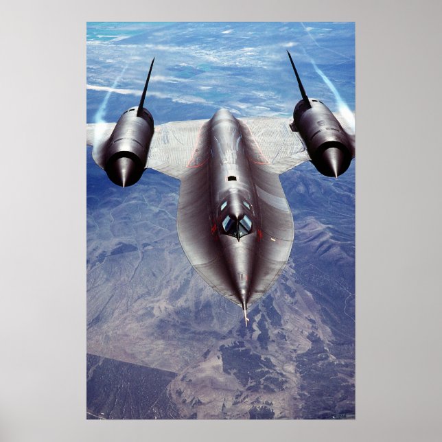 SR-71 Blackbird Poster (Front)