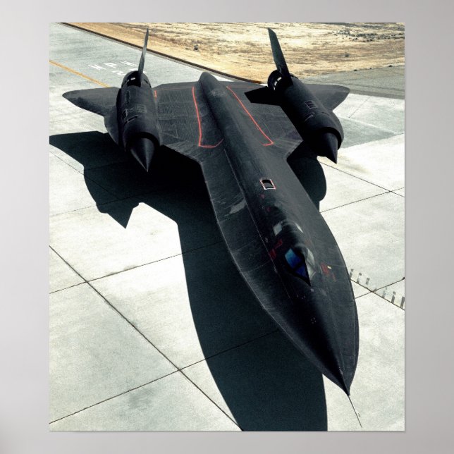 SR 71 Blackbird Poster (Front)