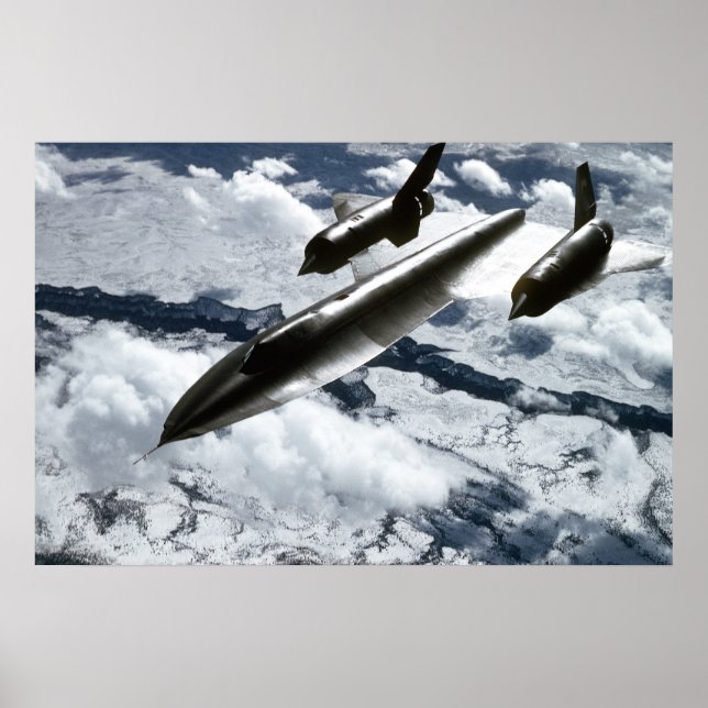 SR-71 Blackbird Poster (Front)