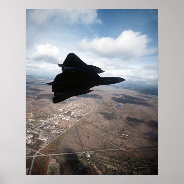SR-71 Blackbird Poster (Front)