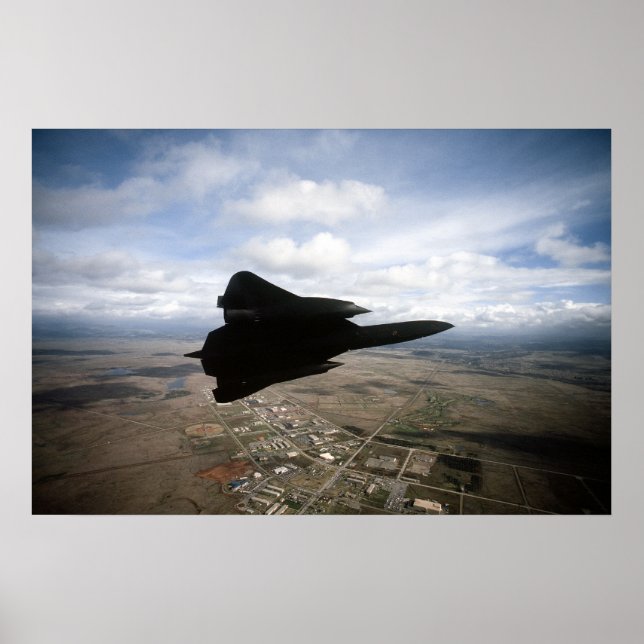 SR-71 Blackbird Poster (Front)