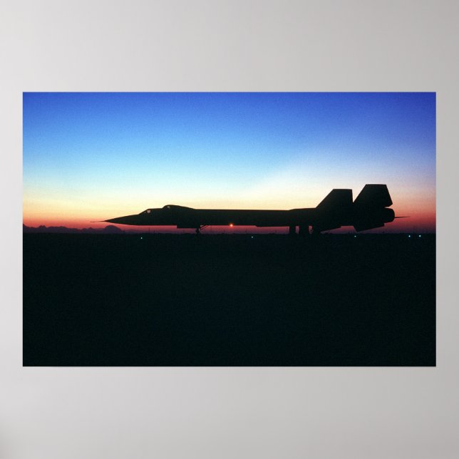 SR-71 Blackbird Poster (Front)