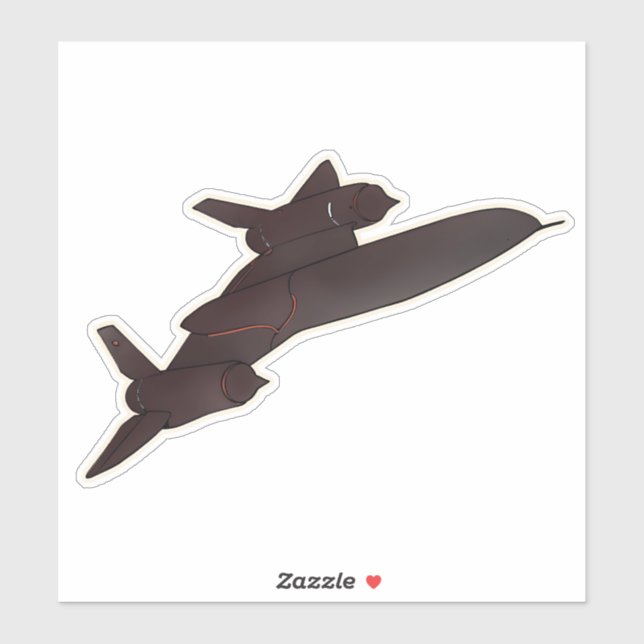 SR-71 Blackbird, Spy Plane Aircraft (Sheet)