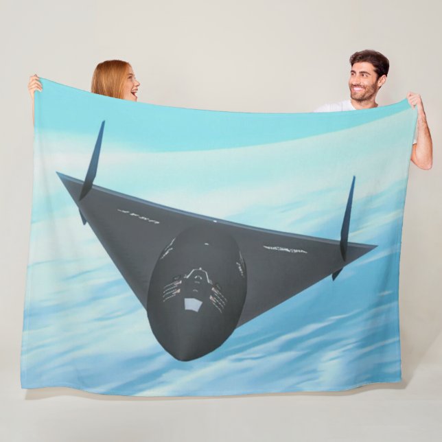SR-91 AUROA FLEECE BLANKET (In Situ)