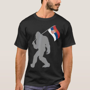 Srbija Or Serbian Flag On Serbia Flag T-Shirt