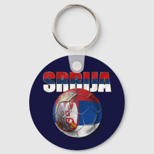 Srbija Serbia flag Beli Orlovi Gifts for Serbians Key Ring