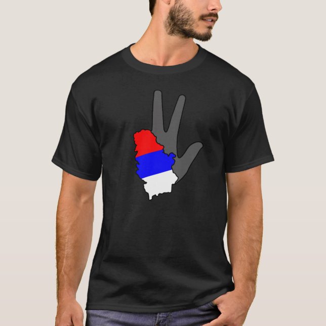 SRBIJA - SERBIA T-Shirt (Front)
