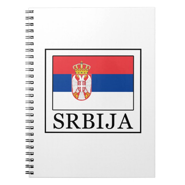 Srbija Spiral Notebook (Front)