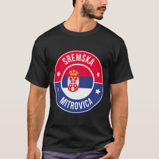 Sremska Mitrovica, Serbia City T-Shirt