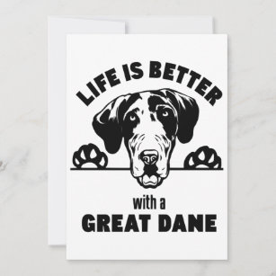 Srgdrr - Life Is Better With A Great Dane Pullover Announcement