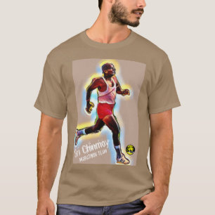 Sri Chinmoy Marathon team T-Shirt with quote