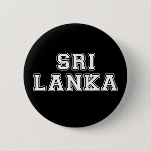 Sri Lanka 6 Cm Round Badge
