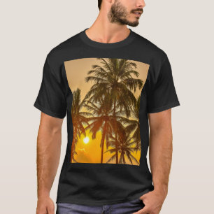 Sri Lanka Beach Sunset View T-Shirt
