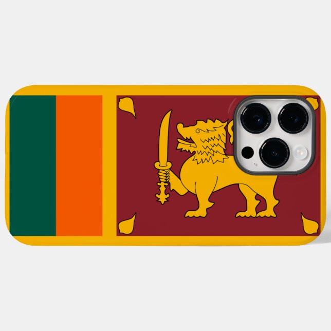 Sri Lanka Case-Mate iPhone Case (Back (Horizontal))