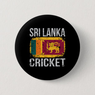 Sri Lanka Cricket  6 Cm Round Badge