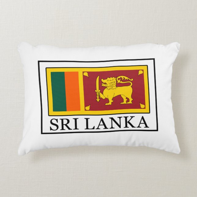 Sri Lanka Decorative Cushion (Front)