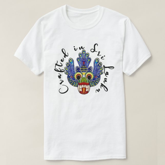 Sri Lanka devil mask T-Shirt (Design Front)