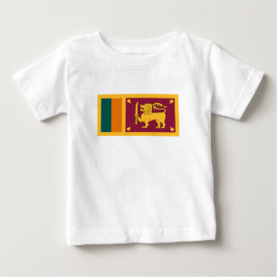 Sri Lanka Flag Baby T-Shirt
