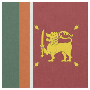 Sri Lanka flag Fabric