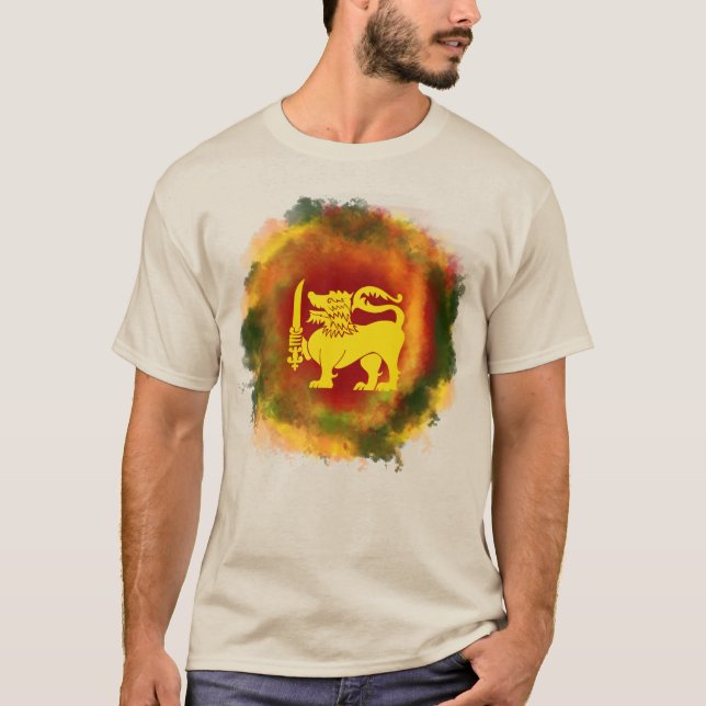 SRI LANKA FLAG GIFT COLLECTION - T-Shirt (Front)