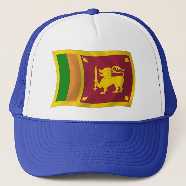 Sri Lanka Flag Hat (Front)