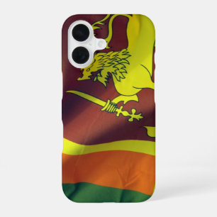 sri lanka flag iPhone 16 case