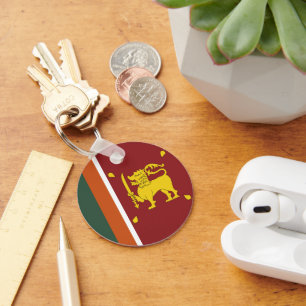 Sri Lanka flag Key Ring