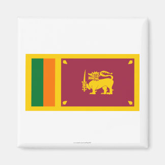Sri Lanka Flag Magnet