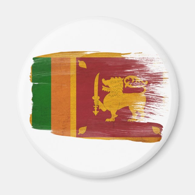 Sri Lanka Flag Magnets (Front)