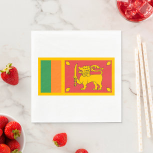 Sri Lanka Flag Napkin