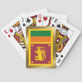 Sri Lanka Flag Playing Cards