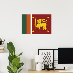 Sri Lanka flag Poster