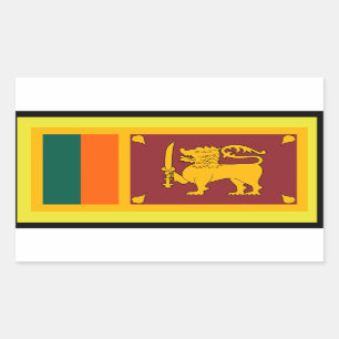 Sri Lanka Flag Sticker