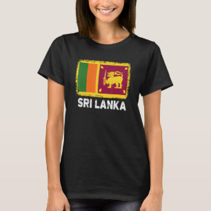 Sri Lanka Flag Support Sri Lankan People Women M T-Shirt