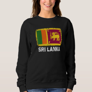 Sri Lanka Flag  Support Sri Lankan People Women Me Sweatshirt