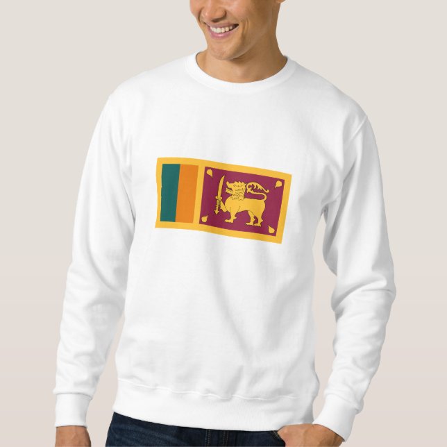 Sri Lanka Flag Sweatshirt (Front)