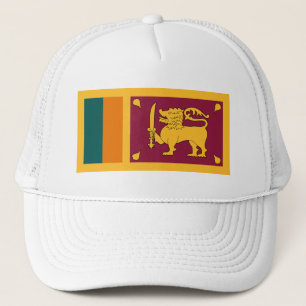 Sri Lanka Flag Trucker Hat
