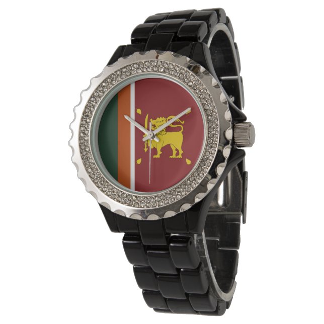 Sri Lanka flag Watch (Angled)