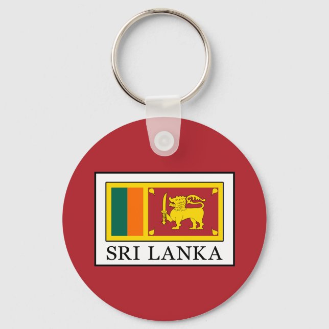 Sri Lanka Key Ring (Front)
