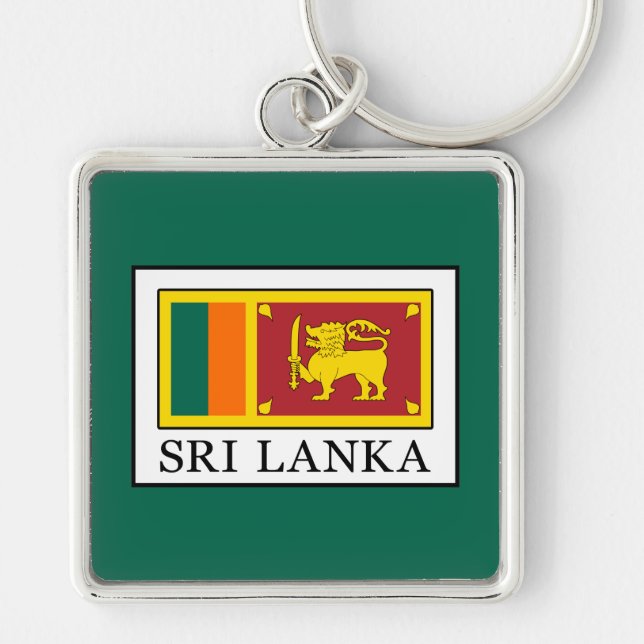 Sri Lanka Key Ring (Front)