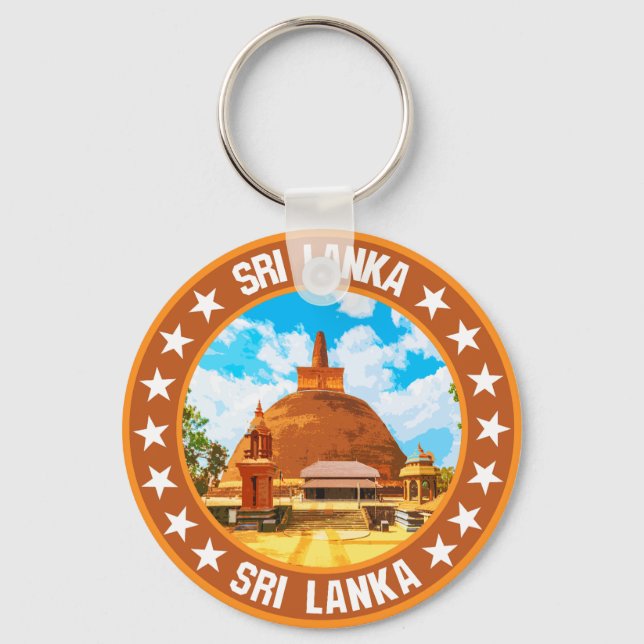Sri Lanka                                          Key Ring (Front)