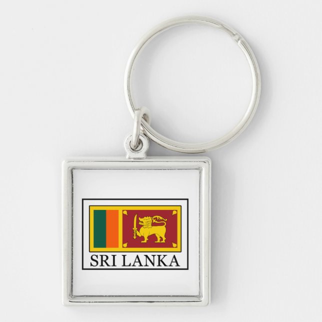 Sri Lanka Key Ring (Front)