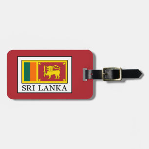Sri Lanka Luggage Tag