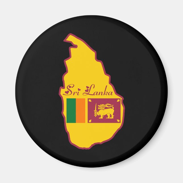Sri Lanka Magnet (Front)