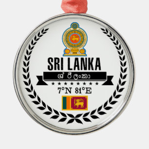 Sri Lanka Metal Tree Decoration